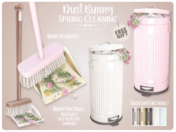 dust bunny spring cleaning (gift)
