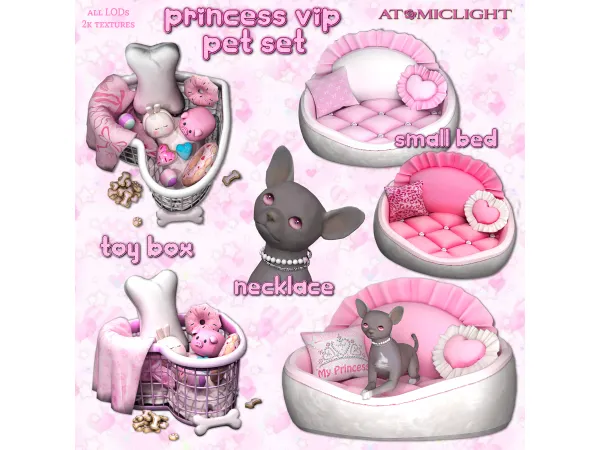 Princess vip pet set 🌸 by atomiclight