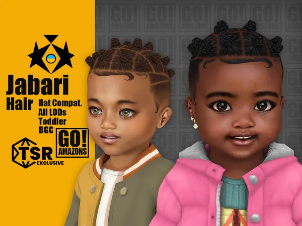 Mix JABARI - The Sims 4 Custom Content