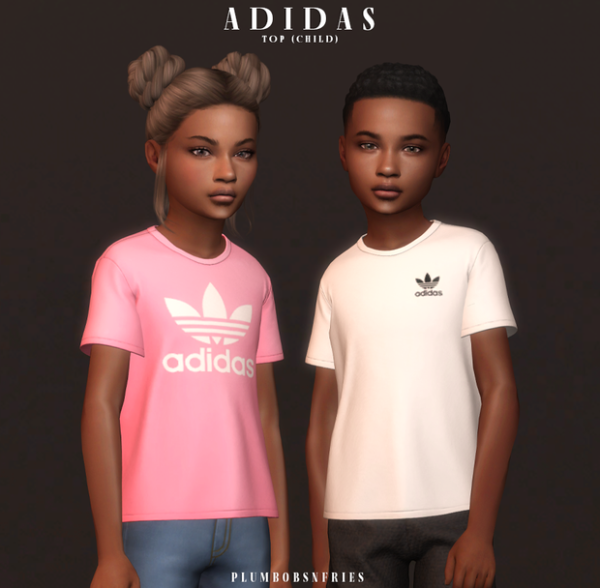 Mix ADIDAS top APR 2024 (infant child) by simsfinds - The Sims 4 Custom Content