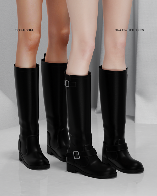 Alpha SIMS4 Boots 2024 24 by simsfinds - The Sims 4 Custom Content