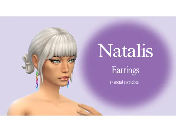 Maxis Match Earring - The Sims 4 Custom Content