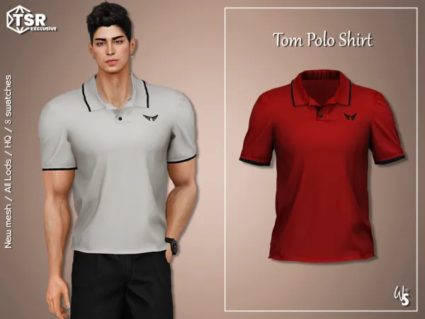 Alpha CLOTHES SET FOR MEN by simsfinds - The Sims 4 Custom Content