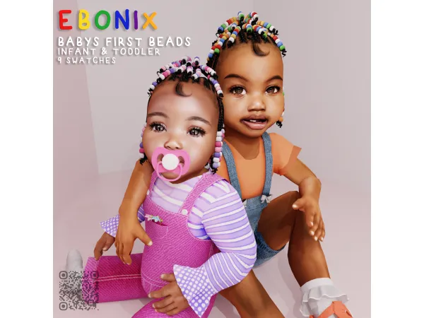 Alpha 550288389960702 Baby's First Beads 550288389960702 by Ebonixsims - The Sims 4 Custom Content