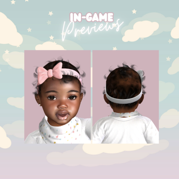 Alpha Kaia Kurls by simsfinds - The Sims 4 Custom Content