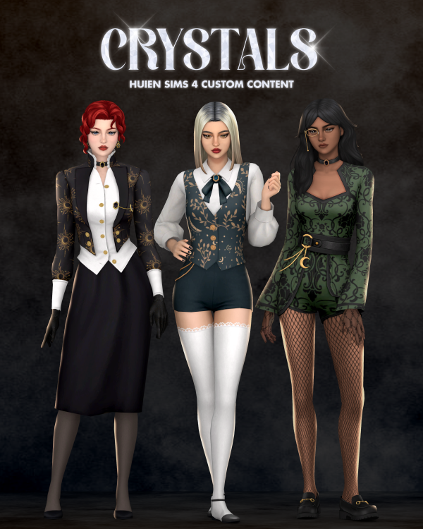 Maxis Match Crystals (7items) by simsfinds - The Sims 4 Custom Content