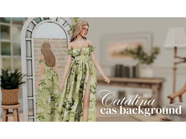 Mix Catalina Cas background by simsfinds - The Sims 4 Custom Content