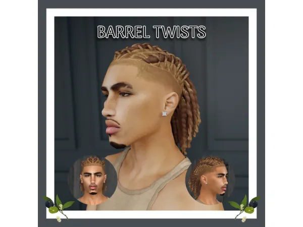 Mix BARREL TWISTS by khadijah551 - The Sims 4 custom content