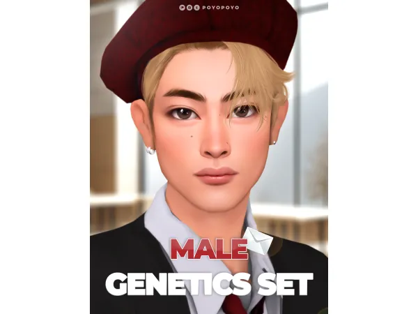 💌 Male Genetics Set by poyopoyosim