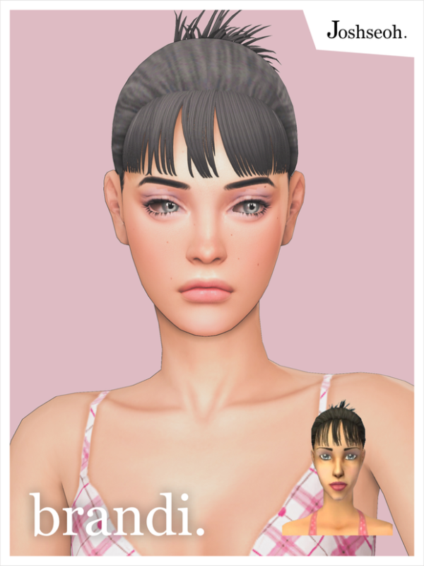 Maxis Match Brandi Hair to by simsfinds - The Sims 4 Custom Content