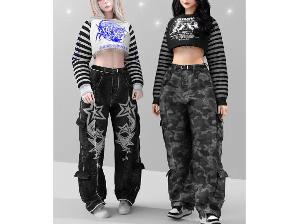 Alpha Starless Set - The Sims 4 Custom Content