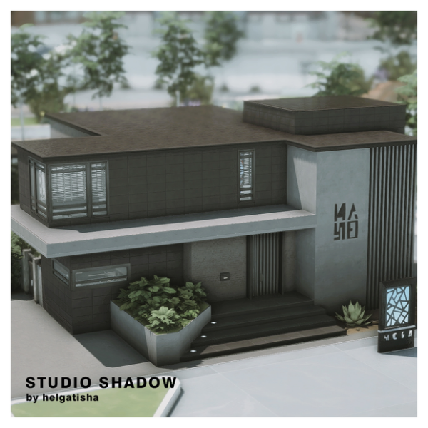 Maxis Match STUDIO SHADOW by simsfinds - The Sims 4 Custom Content