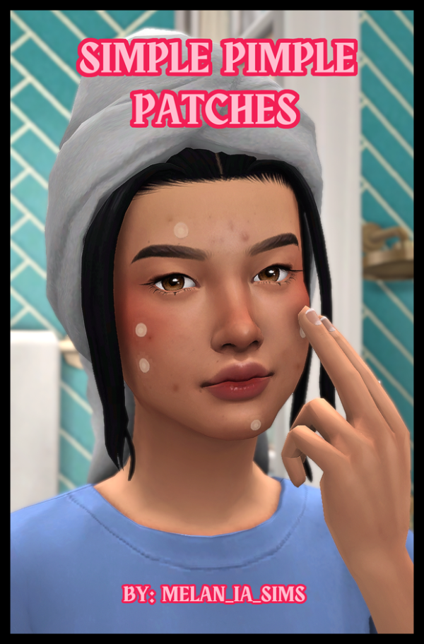 Maxis Match Simple Pimple Patches by simsfinds - The Sims 4 Custom Content