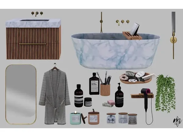 Novvvas Pietra Set - The Sims 3 Custom Content