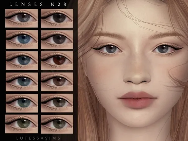 Mix Lenses N28 by Lutessasims - The Sims 4 Custom Content