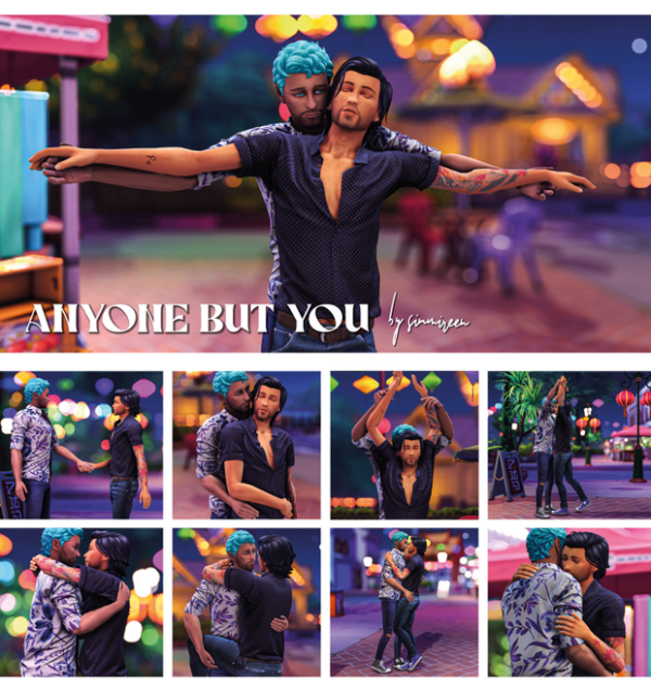 Mix Anyone but you by simsfinds - The Sims 4 Custom Content