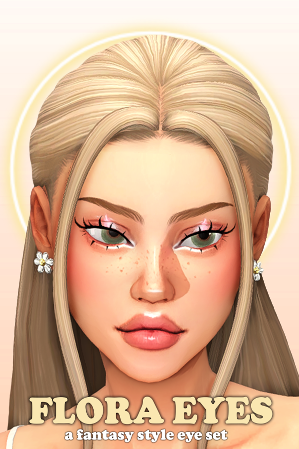 Maxis Match flora eyes a fantasy style eye set by simsfinds - The Sims 4 Custom Content