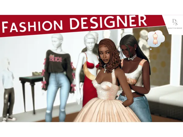 Maxis Match Fashion Designer Mod by simsfinds - The Sims 4 Custom Content