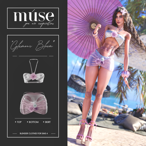 Alpha Summer gift by simsfinds - The Sims 4 Custom Content