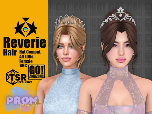 Maxis Match REVERIE by goamazons - The Sims 4 Custom Content