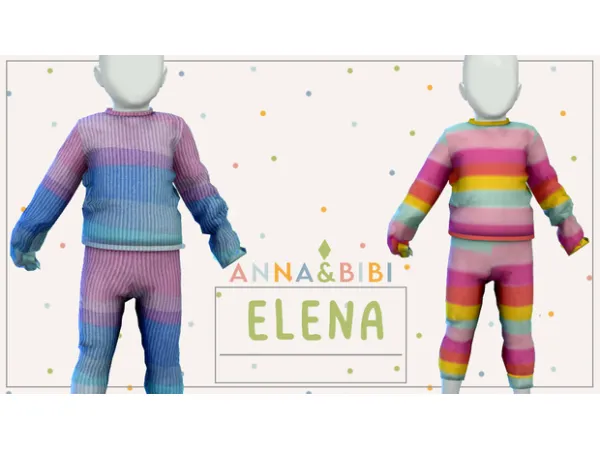 Mix Elena_TODDLER [AnnaBibi] by simsfinds - The Sims 4 Custom Content