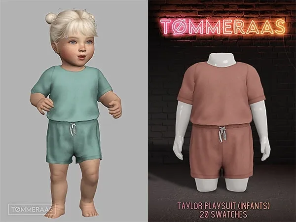 TØMMERAAS | Taylor Playsuit for Infants (#59)