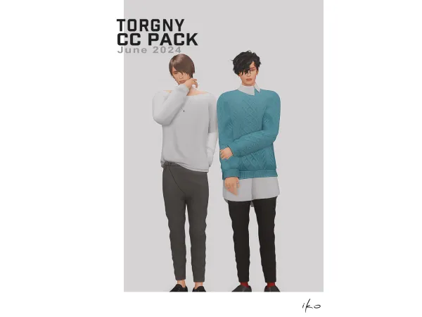 Alpha Torgny Pack by ikosims - The Sims 4 Custom Content