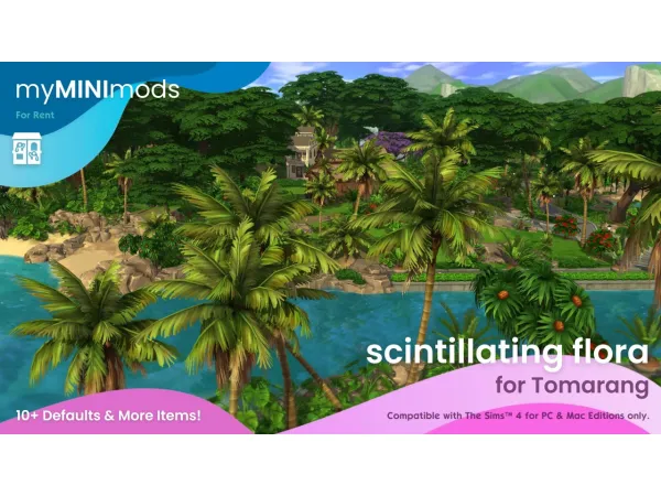 Maxis Match myMINImods Scintillating Flora For Tomarang - The Sims 4 Custom Content