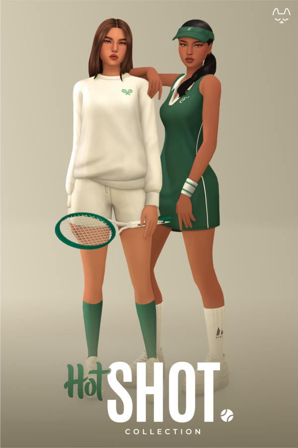 Maxis Match Hot Shot Collection(Download) by simsfinds - The Sims 4 Custom Content