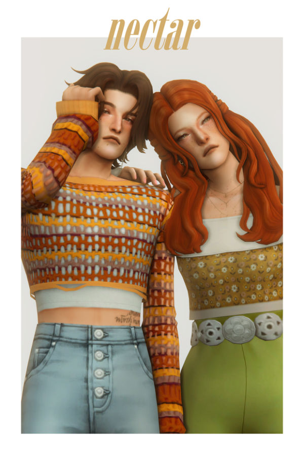Maxis Match nectar pack by simsfinds - The Sims 4 Custom Content