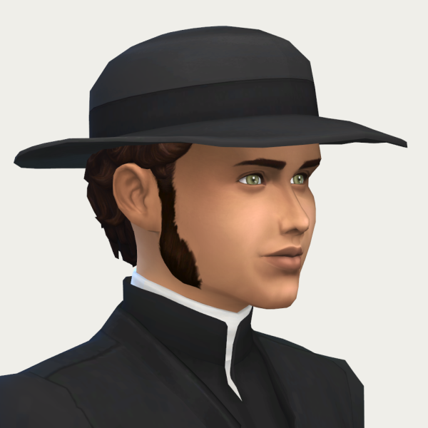 Maxis Match Collins Hat by simsfinds - The Sims 4 Custom Content