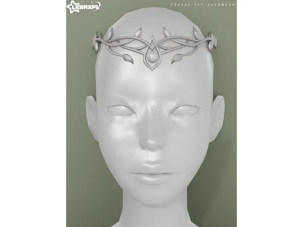 Mix Forest Elf Headwear [45 Items] by Learxfl - The Sims 4 Custom Content