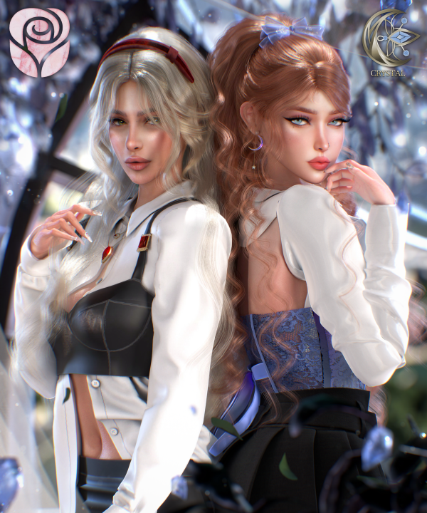 Mix [ROSELIPA] x CRYSTAL Truth or Dare by simsfinds - The Sims 4 Custom Content