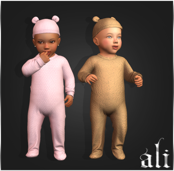 Mix REIGN outfit MAY 2024 (INFANT) by simsfinds - The Sims 4 Custom Content