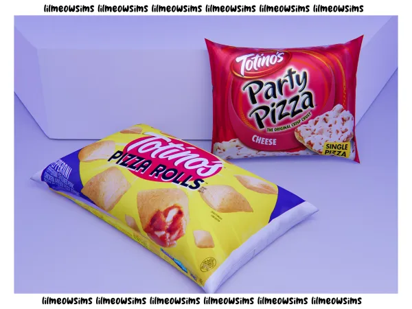 Alpha Totino's Pizza Pizza Rolls by simsfinds - The Sims 4 Custom Content