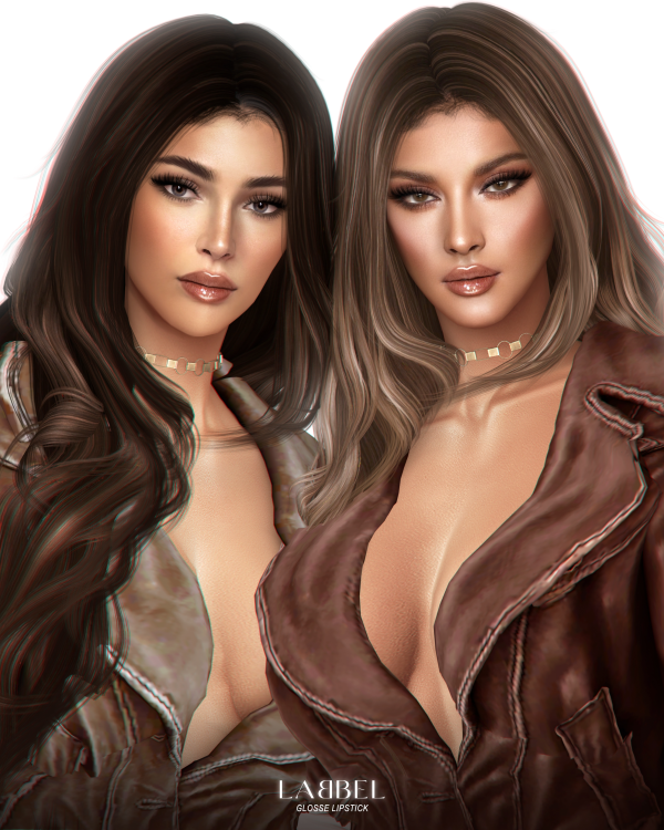 Alpha GLOSSE LIPSTICK by simsfinds - The Sims 4 Custom Content