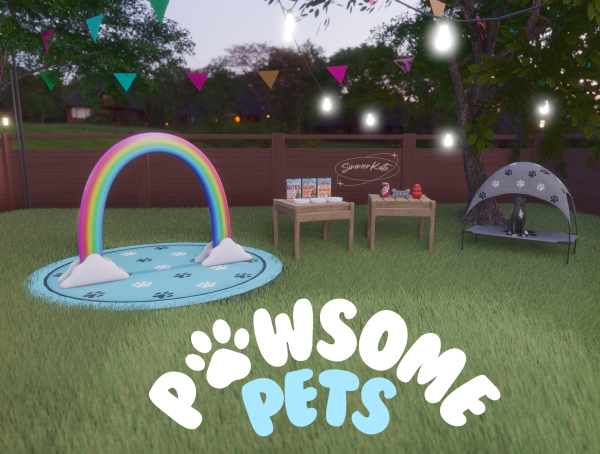 Alpha Pawsome Pets by simmerkatex - The Sims 4 Custom Content