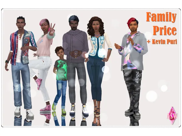Maxis Match Makeover Family Price by AnnettsSims4Welt - The Sims 4 Custom Content