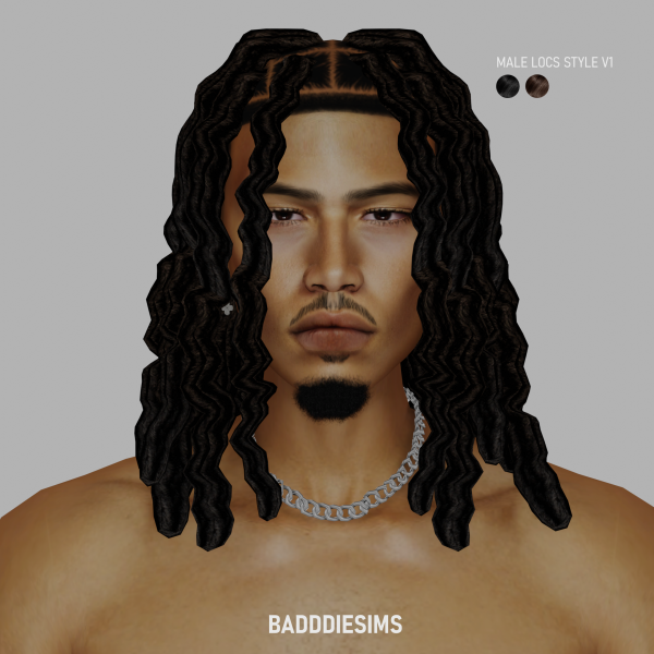 Mix Male Locks Style v3 by simsfinds - The Sims 4 Custom Content