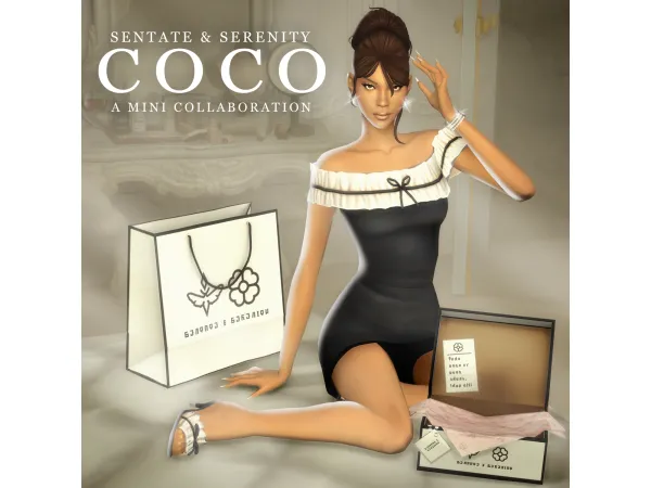 Maxis Match Coco Mini Collaboration by Sentate Serenity by sentate - The Sims 4 Custom Content