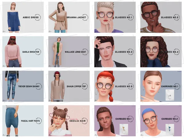 Maxis Match published on TSR (before March 2024) by simsfinds - The Sims 4 Custom Content