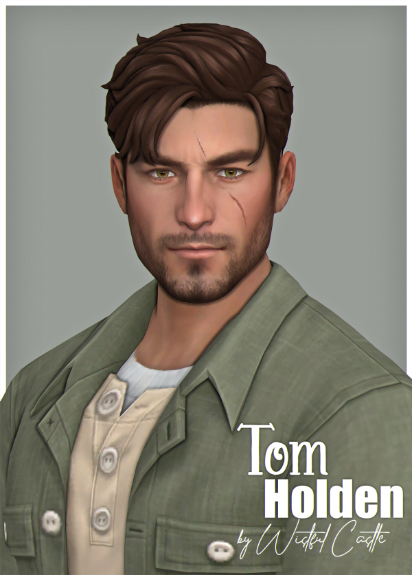 Maxis Match Tom Holden by simsfinds - The Sims 4 Custom Content