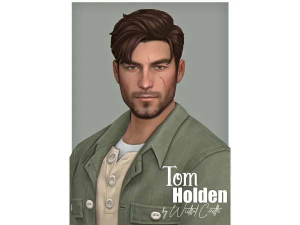 Maxis Match Tom Holden by wistfulcastle - The Sims 4 Custom Content