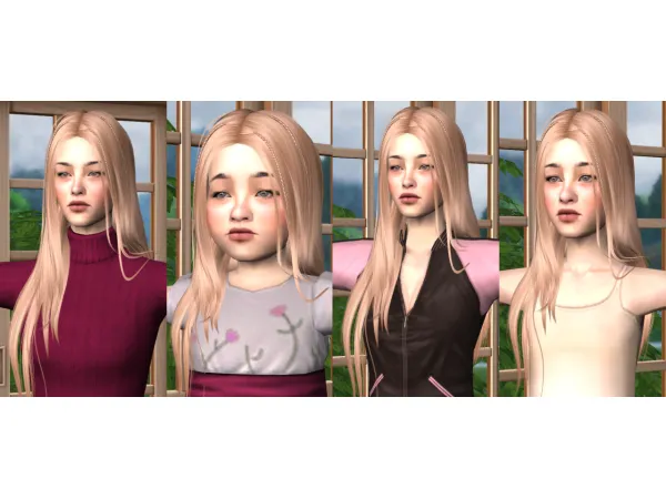 4t2 LeahLillith Xtina by simsfinds - The Sims 2 Custom Content
