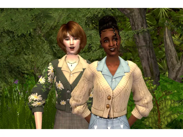 AxAs Serena sweater - The Sims 2 Custom Content