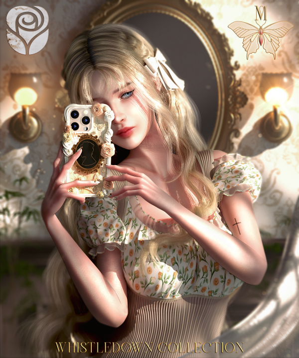 Mix ROSELIPA x MAYFAIR WHISTLEDOWN by simsfinds - The Sims 4 Custom Content