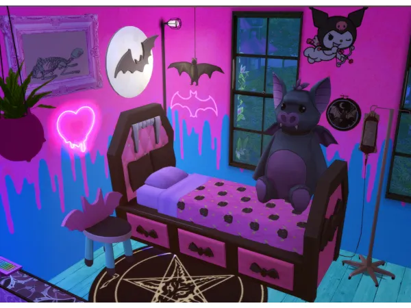 Cute Vamp Stuff by simsfinds - The Sims 2 Custom Content