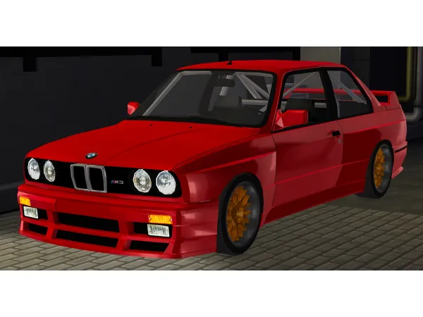 Mix 1991 BMW M3 [E30] by tylerwcars - The Sims 4 Custom Content
