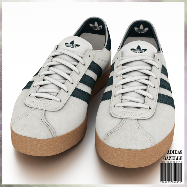 Alpha ADIDAS GAZELLE by simsfinds - The Sims 4 Custom Content