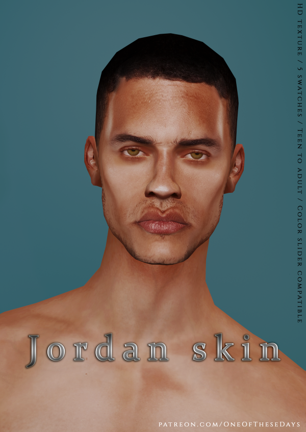 Alpha Jordan SKIN by simsfinds - The Sims 4 Custom Content